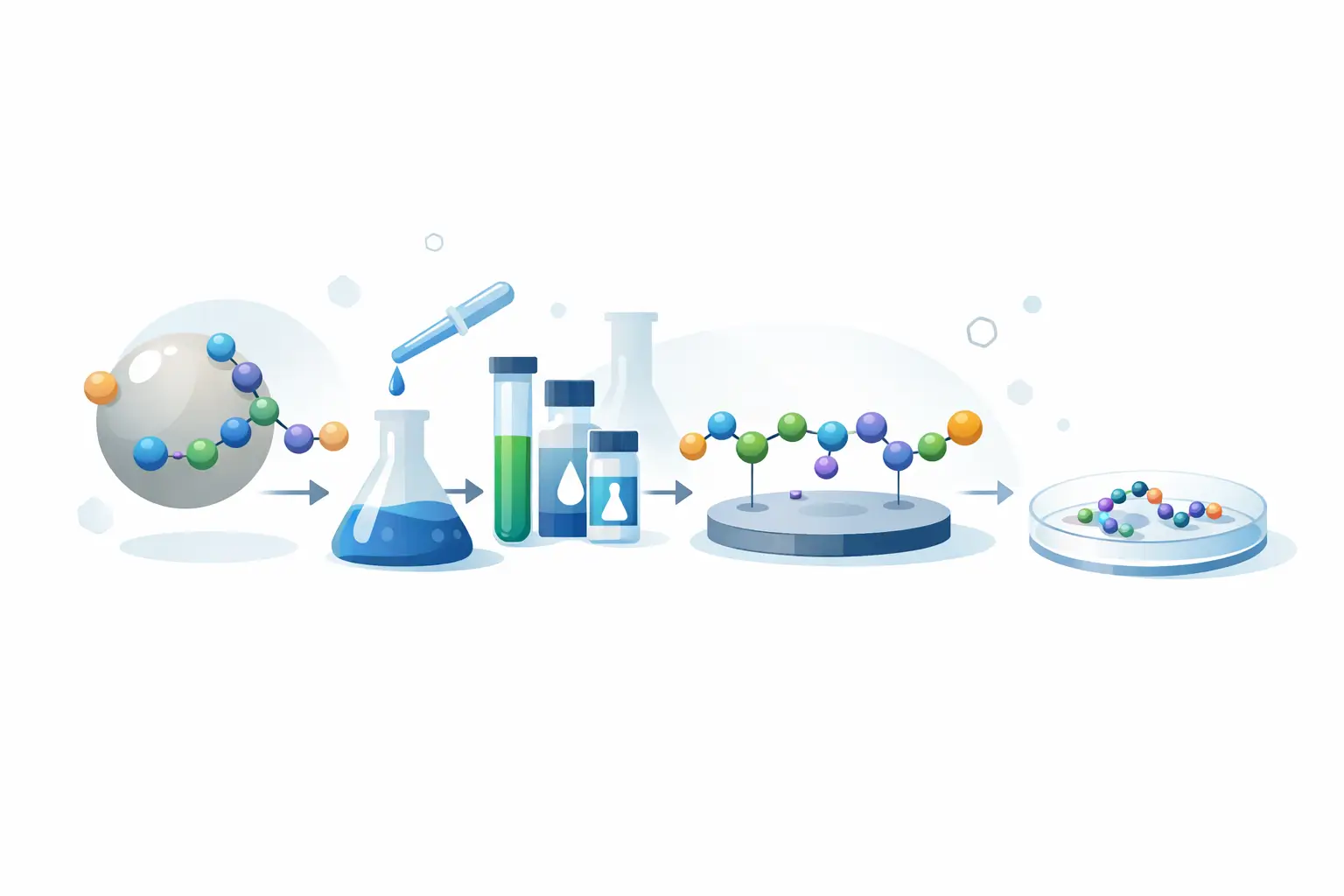 Solid Phase Peptide Synthesis Process Explained